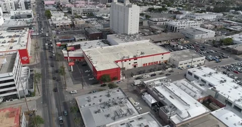 Hollywood under construction Stock Footage 170089367