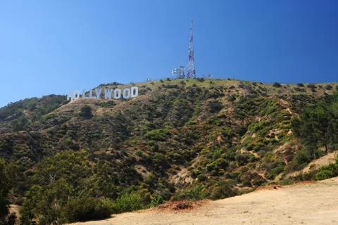 Hollywood viewpoint Stock Photos