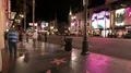 Hollywood Walk of Fame Time Lapse of Chinese Theater Pan Right 4k or 4k+ Resolution