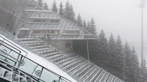 Holmenkollen Oslo Stock Footage 99776276