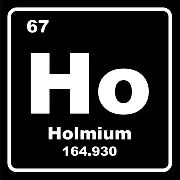Holmium icon イラスト素材