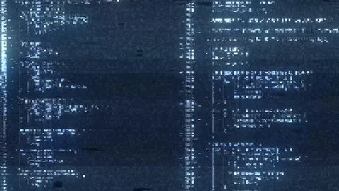Holo source code scrolling blue Stock Footage 101830244