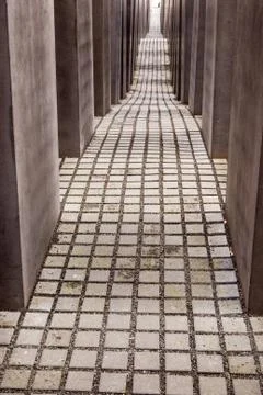 Holocaust memorial Stock Photos