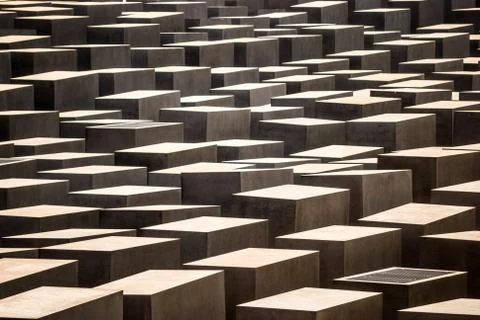Holocaust memorial Stock Photos