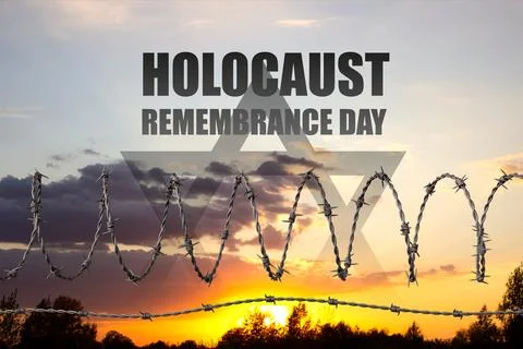 Holocaust Remembrance Day Stock Illustration