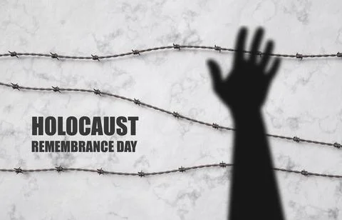 Holocaust Remembrance Day Stock Illustration