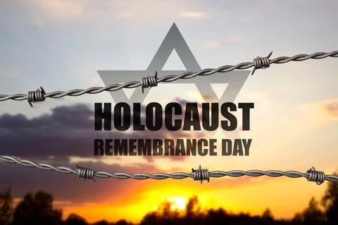 Holocaust Remembrance Day Stock Illustration
