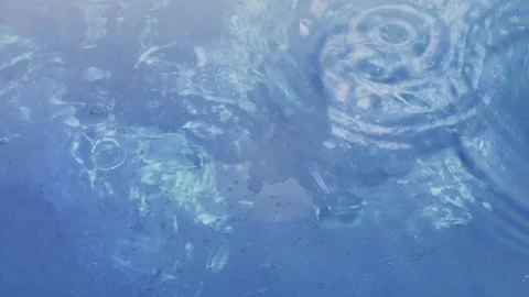 Holografic blue Summer  background Video stock 274859789