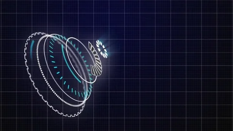 Hologram Stock Footage 76958840