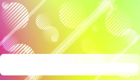 Hologram Gradient Background with Line, Circle. For Your Graphic Design, Bann Illustrazione stock