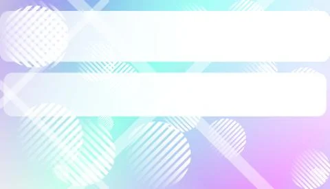 Hologram Gradient Background with Line, Circle. For Your Design Wallpapers Pr Stock Illustration