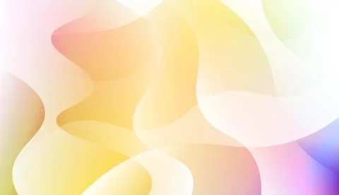 Hologram Gradient Geometric Wave Shape. Abstract background. For Template Cel Stock Illustration