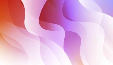 Hologram Gradient Geometric Wave Shape. Abstract background. For Template Cel Stock Illustration