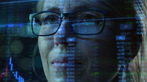 Hologram Software Developer Stock Footage 166298464