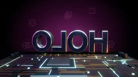 Hologram Technology Concept Stock Footage 340073121
