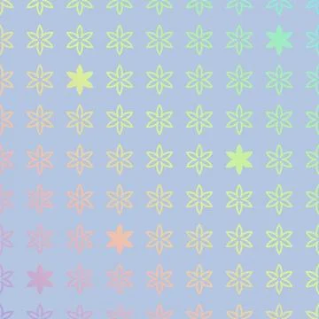 Hologram texture patterns. Vector gradient iridescent background. Stockillustratie