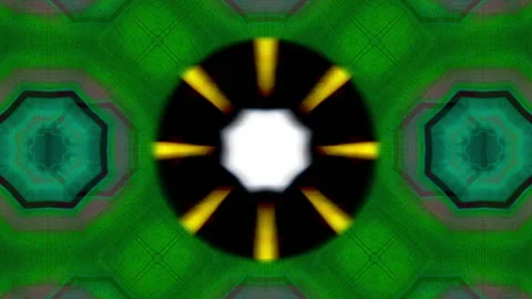 Hologramic Kaleida Multicolor Stock Footage 229757379