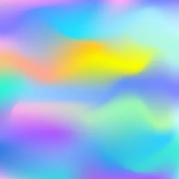 Holographic abstract background Stock Illustration
