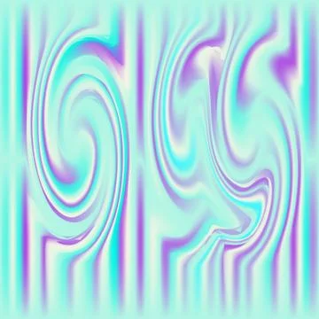 Holographic background. Iridescent gradient. Abstract soft pastel colors back Stock Illustration
