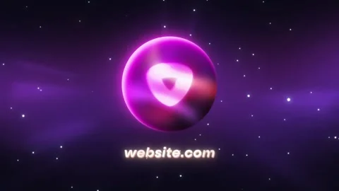 Holographic Circle Logo for After Effects  After Effects	Stock