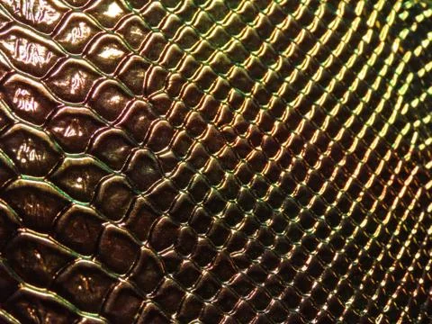 Holographic crocodile pattern Stock Photos