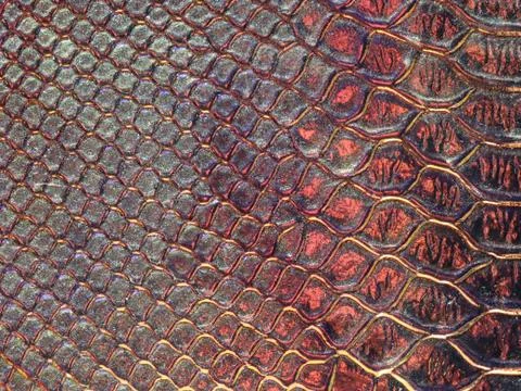 Holographic crocodile pattern Stock Photos