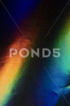 Holographic Disco Abstract Shiny Rainbow Background Stock Photos
