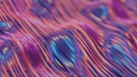 Holographic elements creating motion and energy, with lines bursting from a c Stock Illustration