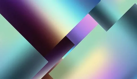 Holographic foil gradient blurred texture abstract background Stock Illustration