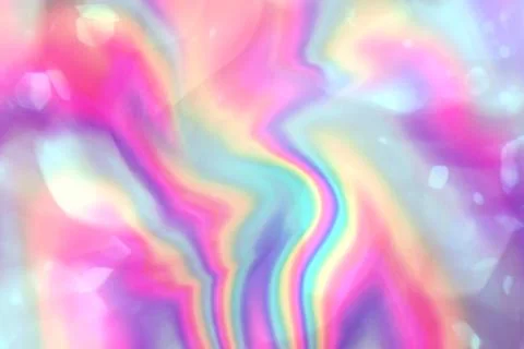 Holographic foil texture. Illustrazione stock
