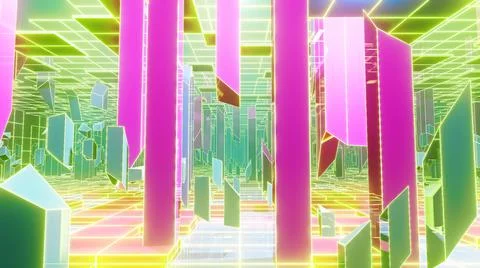 Holographic Geometry Modern Stock Illustration