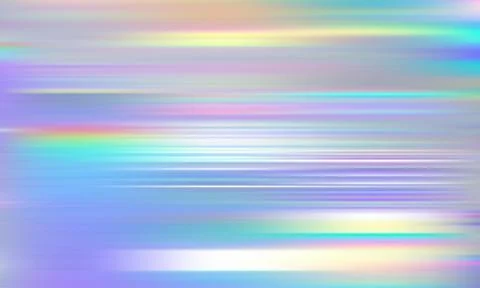 Holographic gradient neon vector illustration. Stock Illustration