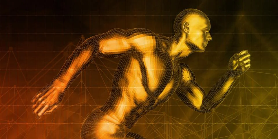 Holographic Interface Stock Illustration