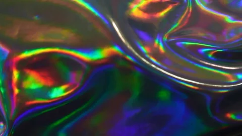 Holographic Light Waves Stock Footage 128544535