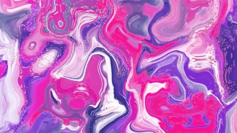 Holographic Liquid Background. Fluid Flowing Waves Abstract Video Animation. Stock Footage 304311357
