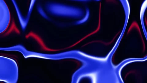Holographic Liquid Flow Loop Animated Background Stock Footage 293687797
