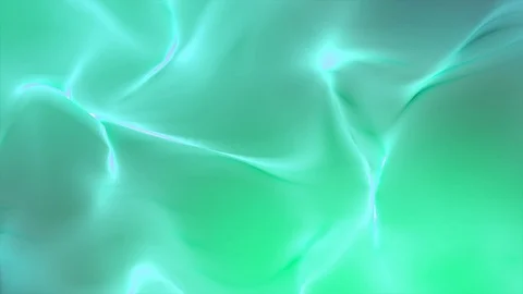 Holographic liquid flowing waves animation reflections background. Wavy silk  Stock Footage 121295931