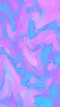 Holographic liquid fluid marble texture pink blue gradient Stock Illustration