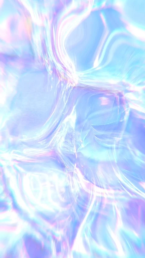 Holographic Liquid Morphing Looping Background Vertical Stock Footage 282366987