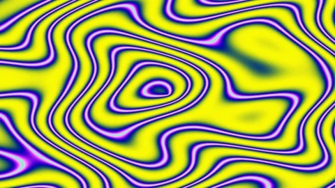 Holographic Liquid Wave Background with Vibrant Green and Magenta Glow Stock Footage 329037291