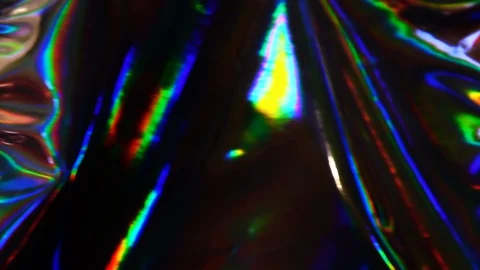 Holographic Moving Light Wave Stock Footage