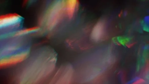 Holographic multi-colored background, particles of light, glitch, iridescent Vídeos de archivo 104523546
