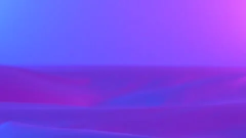 Holographic neon wave on gradient soft fabric background Stock Footage 201193483