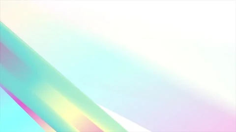 Holographic pastel smooth gradient stripes geometric motion background Stock Footage 345708828