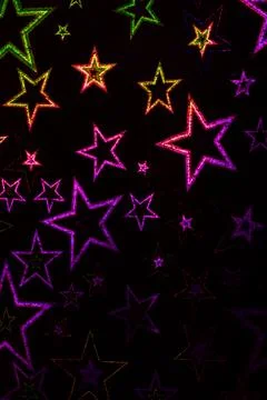 Holographic Pattern Shiny Sci-Fi Background Rainbow Colours 写真素材