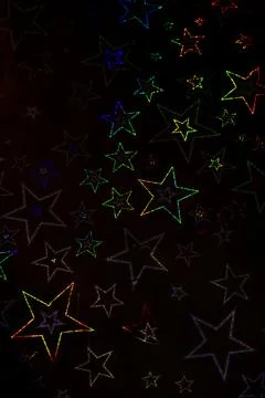 Holographic Pattern Shiny Sci-Fi Background Rainbow Colours Foto stock