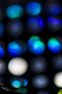 Holographic Pattern Shiny Sci-Fi Background Rainbow Colours Foto stock