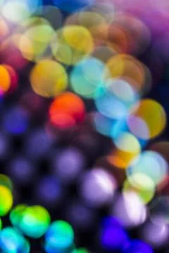 Holographic Pattern Shiny Sci-Fi Background Rainbow Colours Foto stock