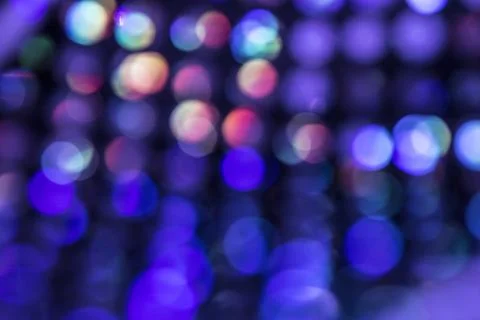 Holographic Pattern Shiny Sci-Fi Background Rainbow Colours Foto stock