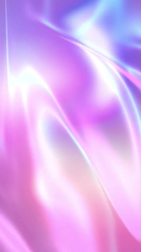 Holographic Pink Liquid Waves Abstract Vertical Motion Background 4K 스톡 동영상 345635650